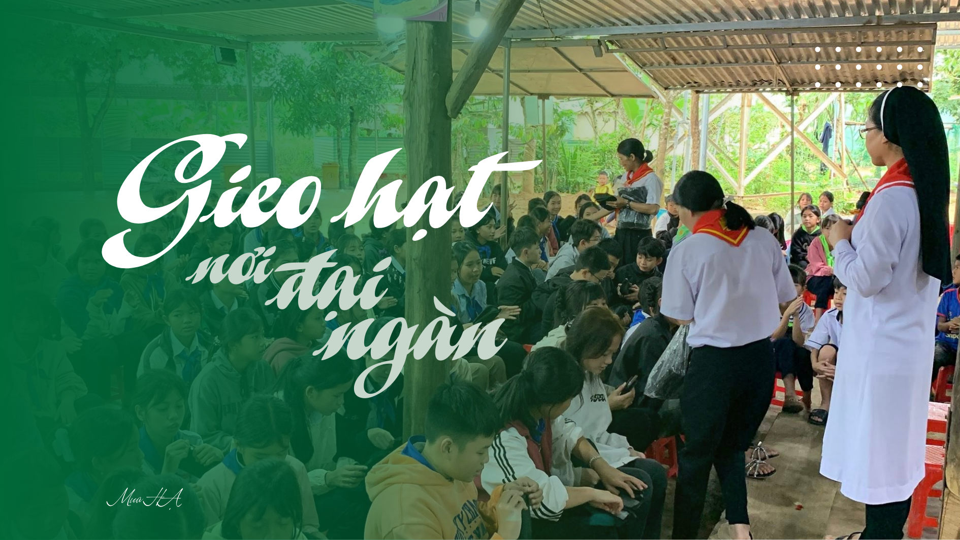 Gieo hạt nơi đại ngàn